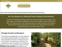 Sites similar to yoursignaturelandscape.com