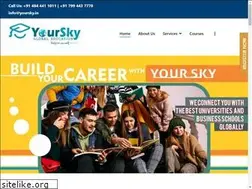 Sites similar to yoursky.in