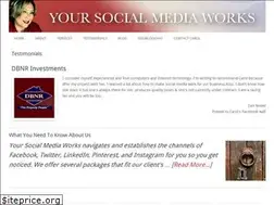 Sites similar to yoursocialmediaworks.com