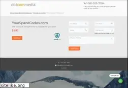 Sites similar to yourspacecodes.com