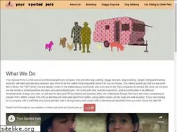 Sites similar to yourspoiledpets.com