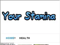 Sites similar to yourstamina.blogspot.com