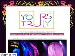 Sites similar to yourstruly-theatre.com