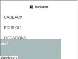 Sites similar to yoursurprise.lu