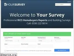 Sites similar to yoursurveysurveyors.co.uk