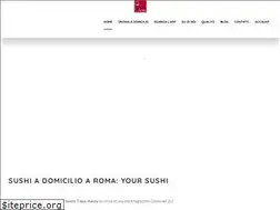 Sites similar to yoursushiroma.it
