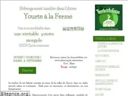 Sites similar to yourte-a-la-ferme.com