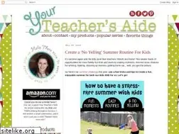 Sites similar to yourteachersaide.blogspot.com