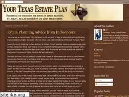 Sites similar to yourtexasestateplan.com