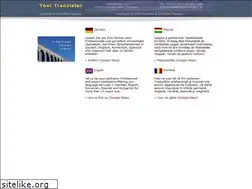 Sites similar to yourtranslator.de