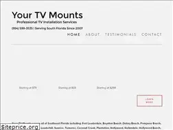 Sites similar to yourtvmounts.com