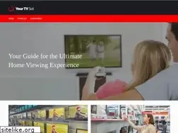 Sites similar to yourtvset.com