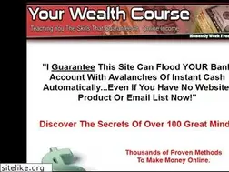 Sites similar to yourwealthcourse.com