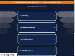 Sites similar to yourwedding.com.au