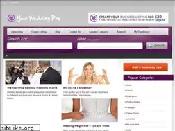 Sites similar to yourweddingpro.co.uk
