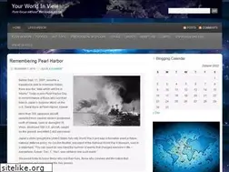 Sites similar to yourworldinview.wordpress.com