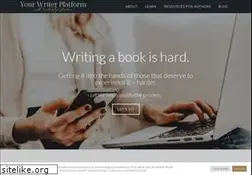 Sites similar to yourwriterplatform.com