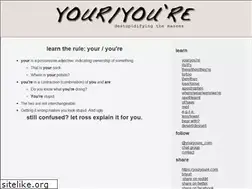 Sites similar to youryoure.com