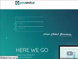 Sites similar to yousector.com