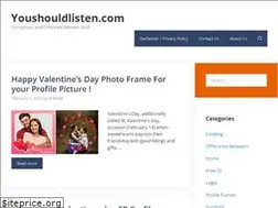 Sites similar to youshouldlisten.com