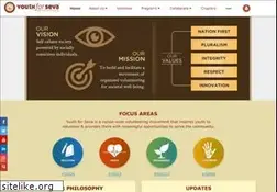 Sites similar to youthforseva.org