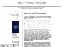 Sites similar to youthpolicyinstitute.org
