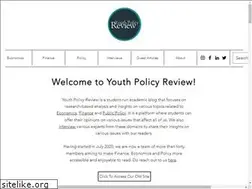 Sites similar to youthpolicyreview.com