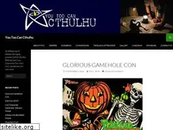Sites similar to youtoocancthulhu.com