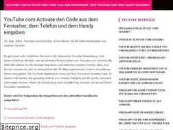 Sites similar to youtube-activate.de