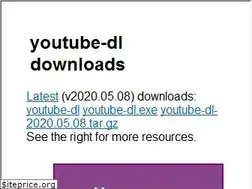 Sites similar to youtube-dl.org