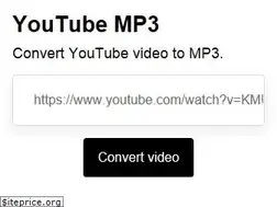 Sites similar to youtube-mp3.io