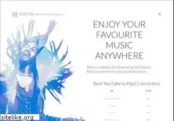 Sites similar to youtube-to-mp3-converter.org