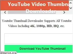 Sites similar to youtube-video-thumbnail-download101.blogspot.com