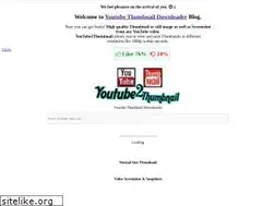 Sites similar to youtube2thumbnail.blogspot.com