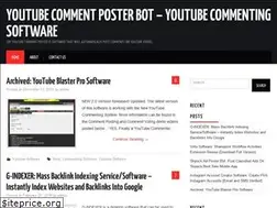 Sites similar to youtubecommentposterbot.com