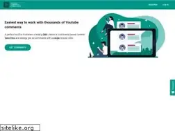 Sites similar to youtubecommentsdownloader.com