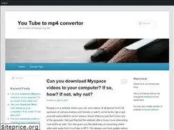 Sites similar to youtubeconvertor.edublogs.org