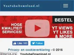Sites similar to youtubedownload.nl