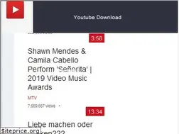 Sites similar to youtubedownload.pro
