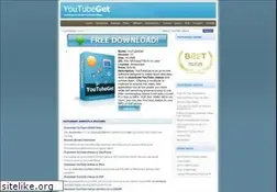 Sites similar to youtubeget.com