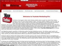 Sites similar to youtubemarketing.pro