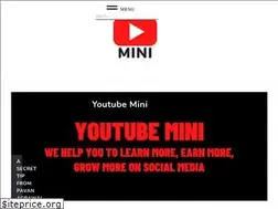 Sites similar to youtubemini.com