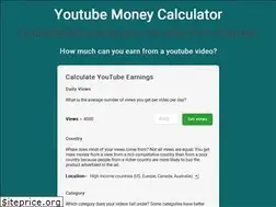 Sites similar to youtubemoneycalculator.com