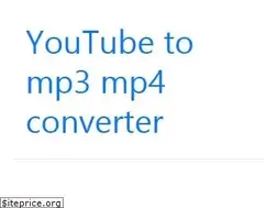 Sites similar to youtubemp3mp4.com