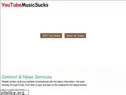 Sites similar to youtubemusicsucks.com