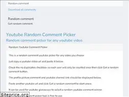Sites similar to youtuberandomcomment.com