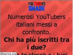 Sites similar to youtuberssmash.com