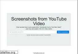 Sites similar to youtubescreenshot.com