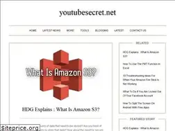 Sites similar to youtubesecret.net