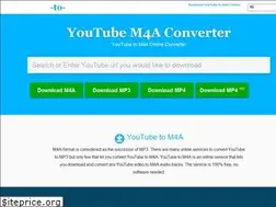 Sites similar to youtubetom4a.com